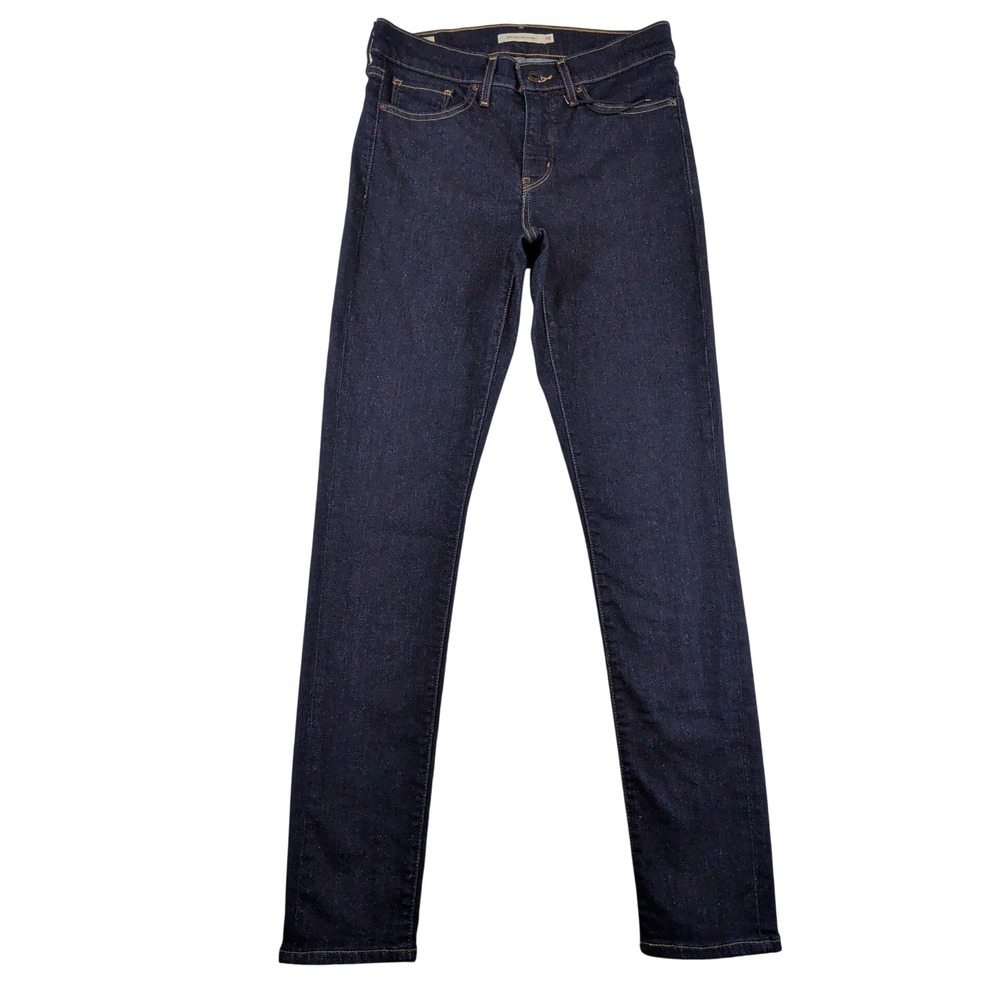 Levis Premium 311 Shaping Skinny Jeans Womens 28x30 Dark Wash Indigo 19626-0401